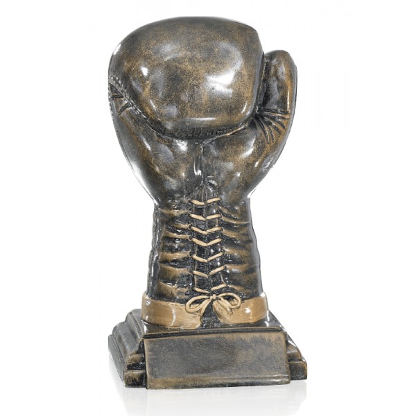 Trophée Boxe Homme Résine Bronze antique 2 tons FS-52535